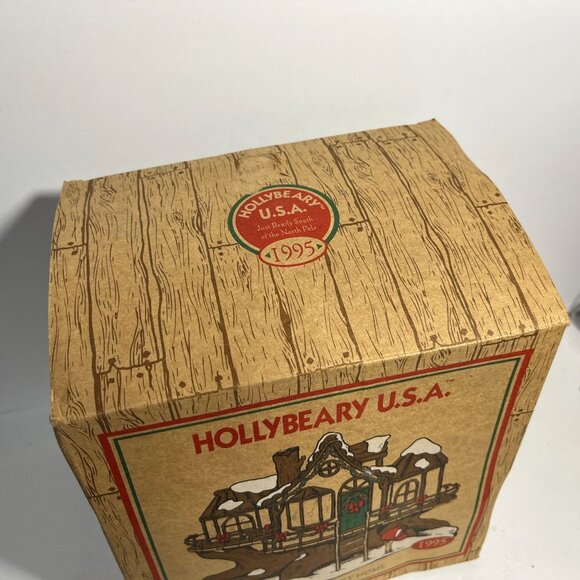 Hollybeary USA Plumbeary Home Christmas Village Decoration 1995 WORKS - Picture 5 of 12